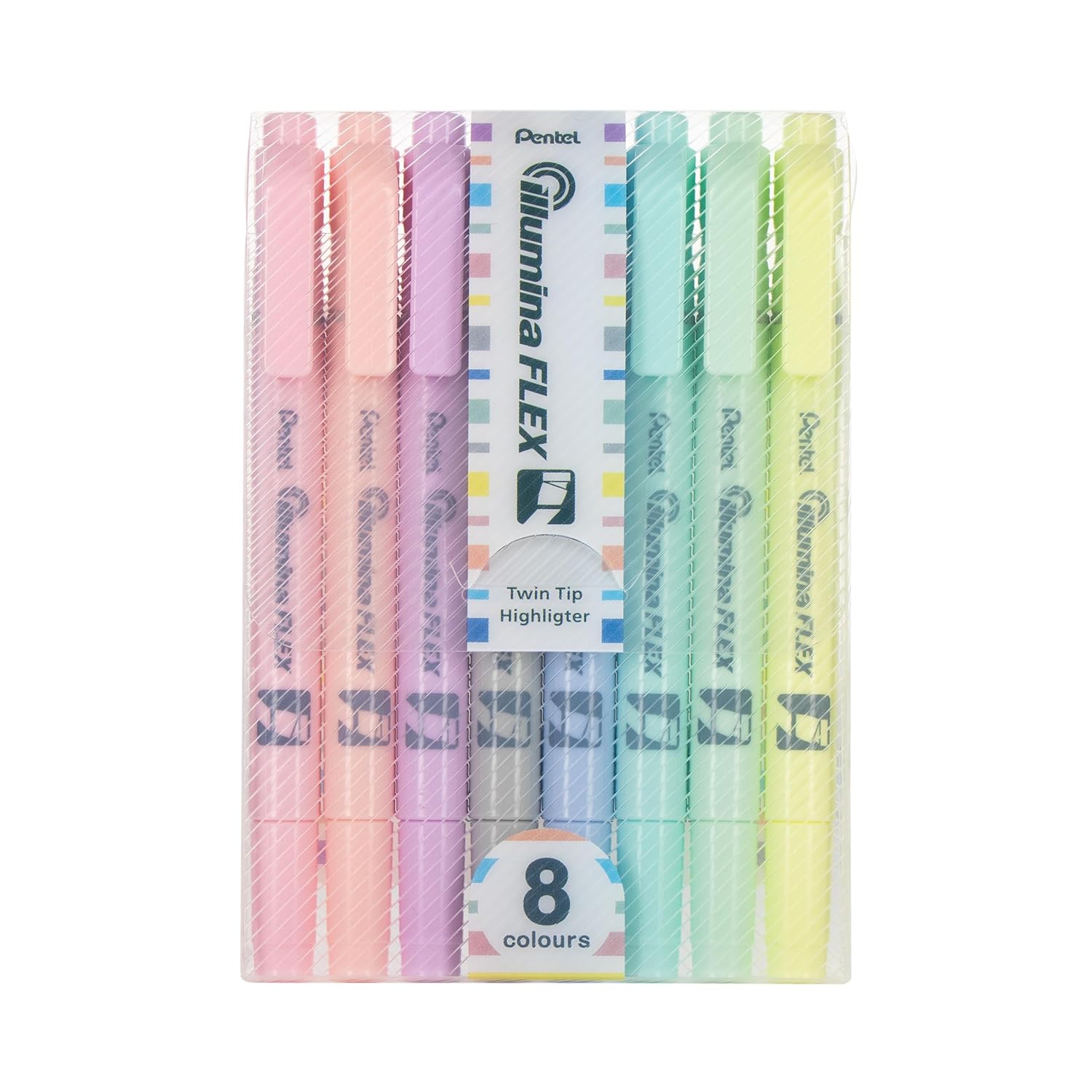 PENTAL, Highlighter | ILLUMINA FLEX | Twin Tip.