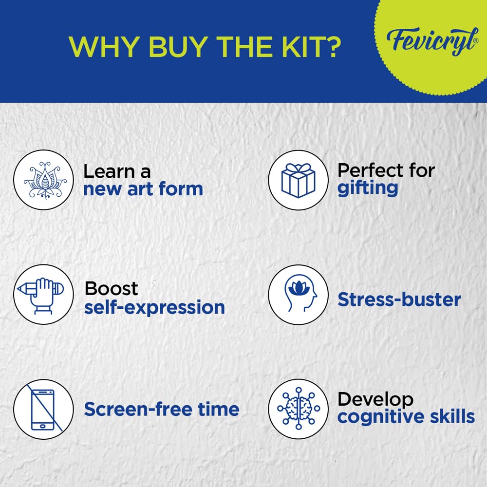 PIDILITE, Art Kit - FEVICRYL | PATTACHITRA.