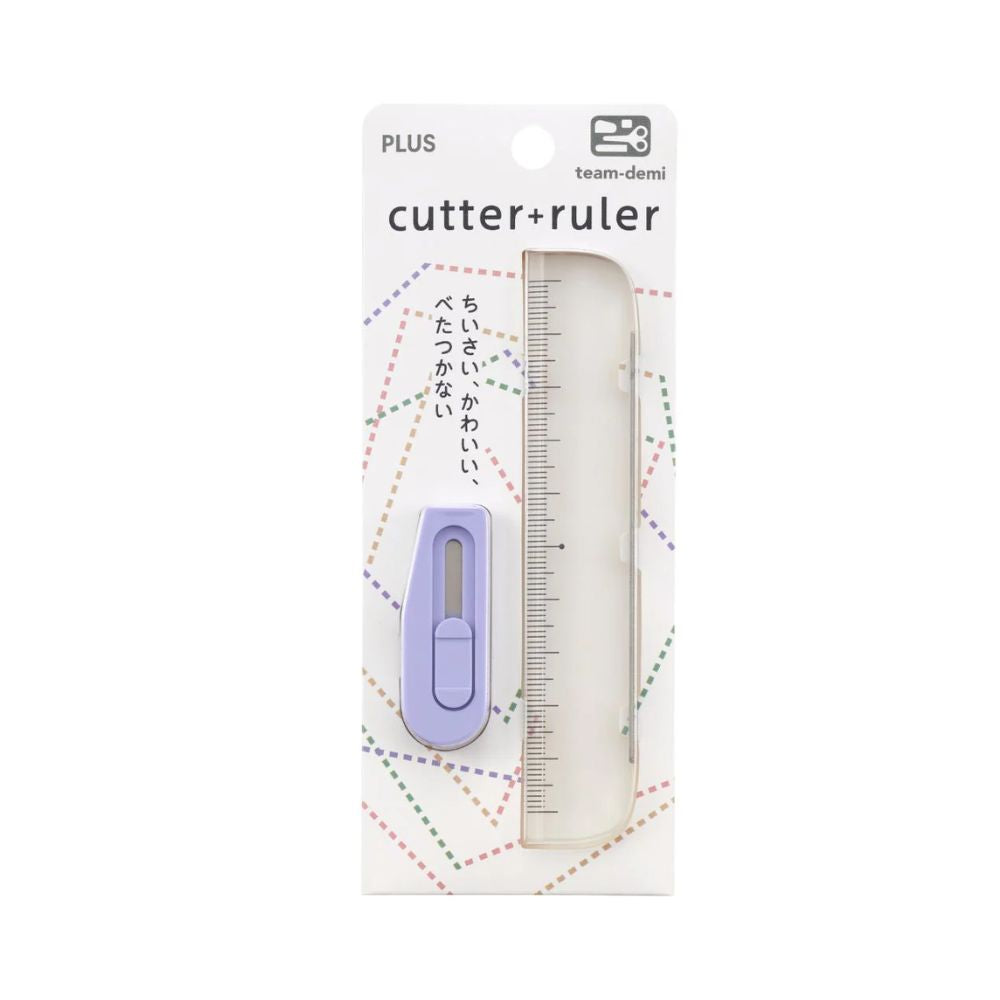 Cutter Table Ruler PLUS, Cutter + Ruler - Team Demi | PURPLE. – OXFORD stationers