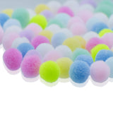 JAGS, Pom Pom Ball - Craft | Small | Pastel Colour | 100 pcs | 1 cm.