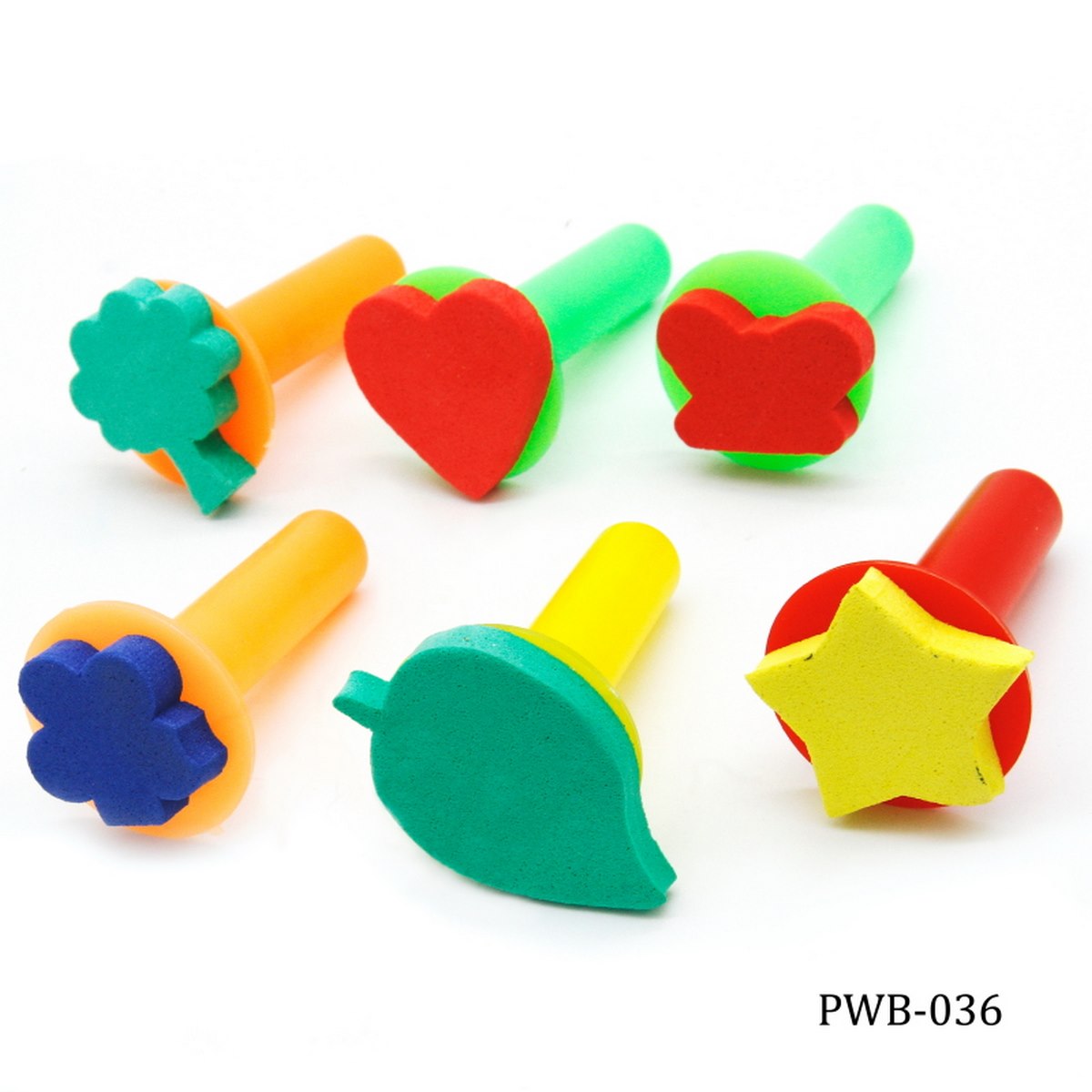 JAGS, Sponge Brush Set - 6 pcs.