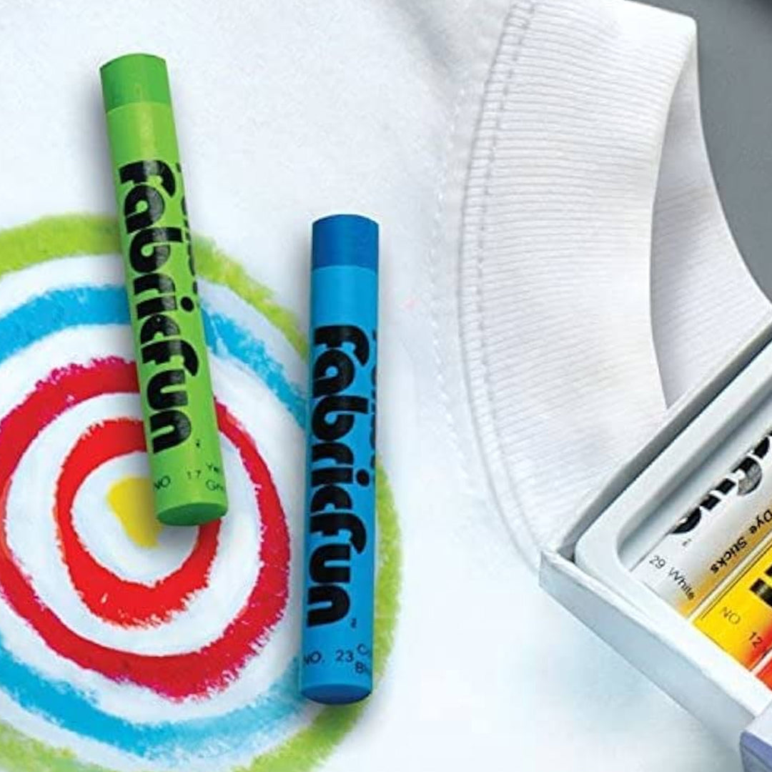 PENTEL, Fabric Fun Pastel Dye Sticks - Arts | 7 Colours.