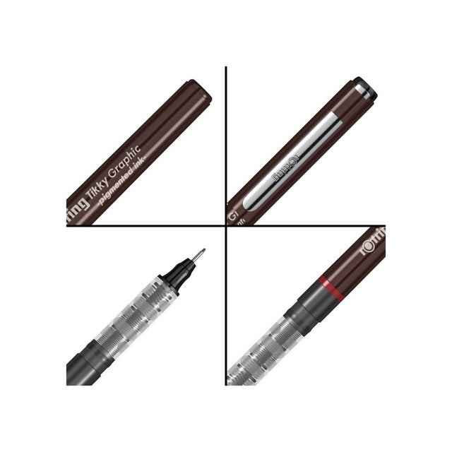 ROTRING, Fineliner Pen - TIKKY GRAPHIC | BLACK Ink. – OXFORD stationers