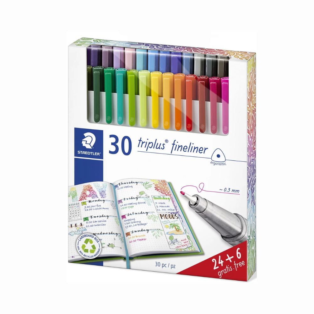 Brilliant Colours Staedtler Fineliner Pens STAEDTLER, Fineliner