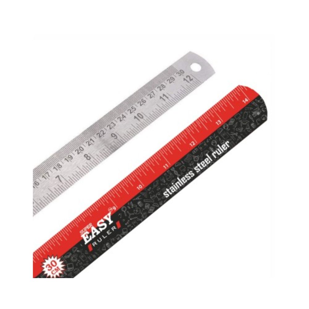 SUPER EASY, Stainless Steel Ruler. – OXFORD stationers