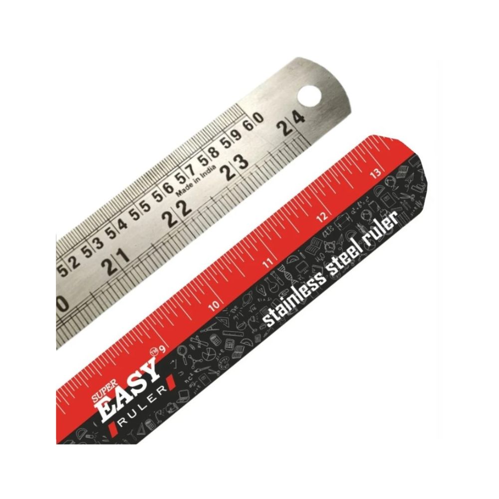 SUPER EASY, Stainless Steel Ruler. – OXFORD stationers