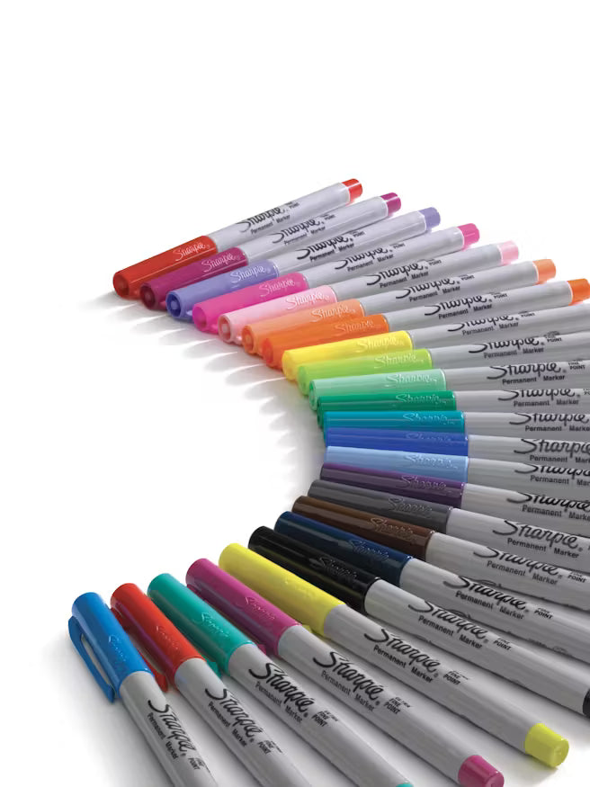 SHARPIE, Permanent Markers - Ultra Fine | Color Burst | 24pc.
