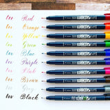 TOMBOW, Calligraphy Brush pen - FUDENOSUKU | Set of 10.