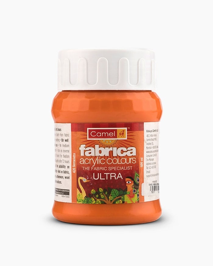 CAMEL, Acrylic Colours - FABRICA ULTRA | 500 ml.