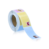 JAGS, Paper Tape - Round Stick Roll | 250 Stick Roll | 25×45 mm.