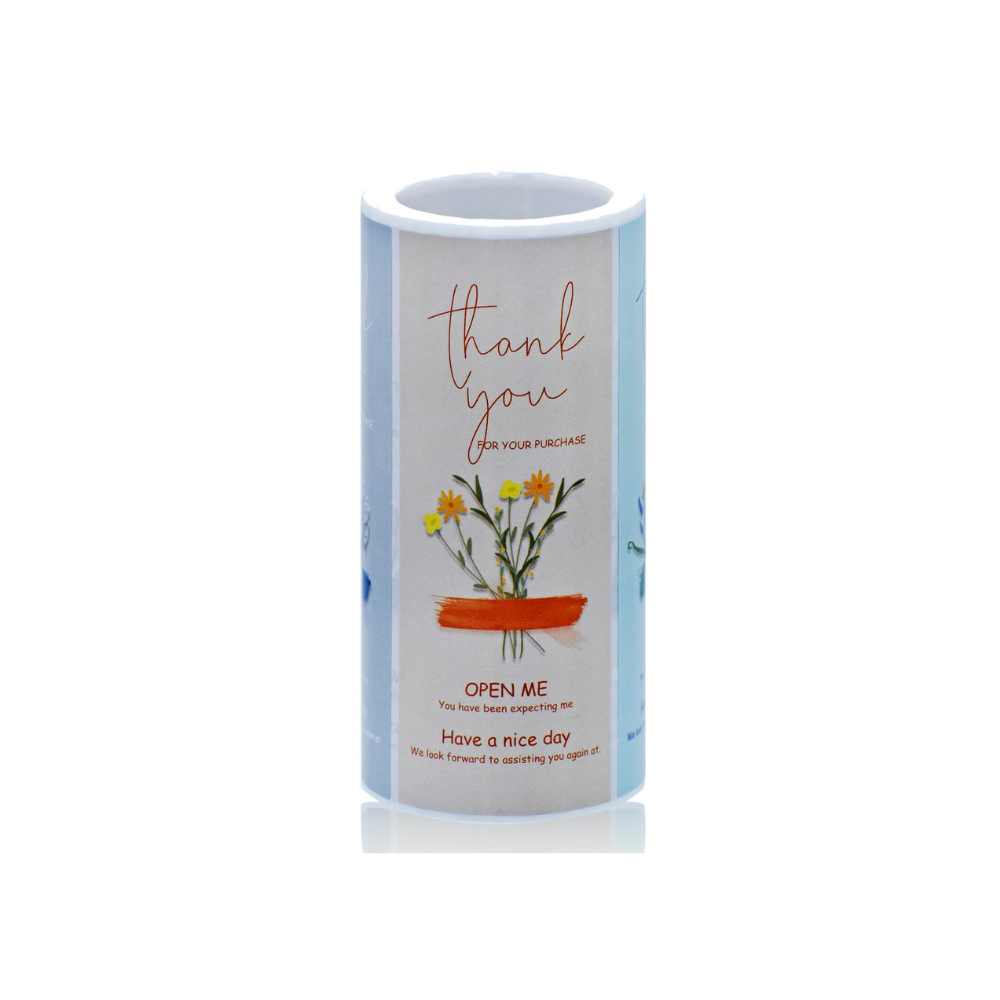 JAGS, Paper Tape - Round Stick Roll | 150 Stick Roll | 40×100 mm.