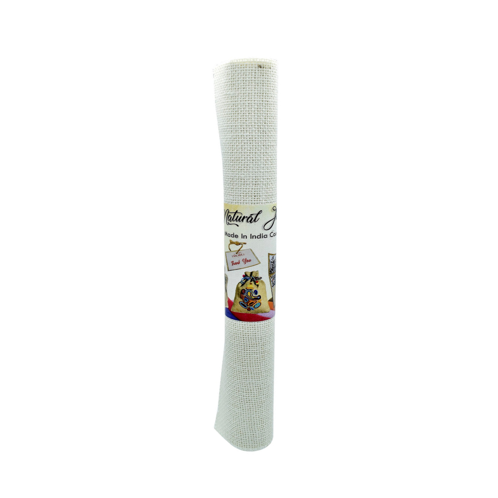 JAGS, Jute Roll - Jute of White | 12×39 inch.