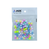 JAGS, Pom Pom Ball - Craft | Small | Pastel Colour | 100 pcs | 1 cm.