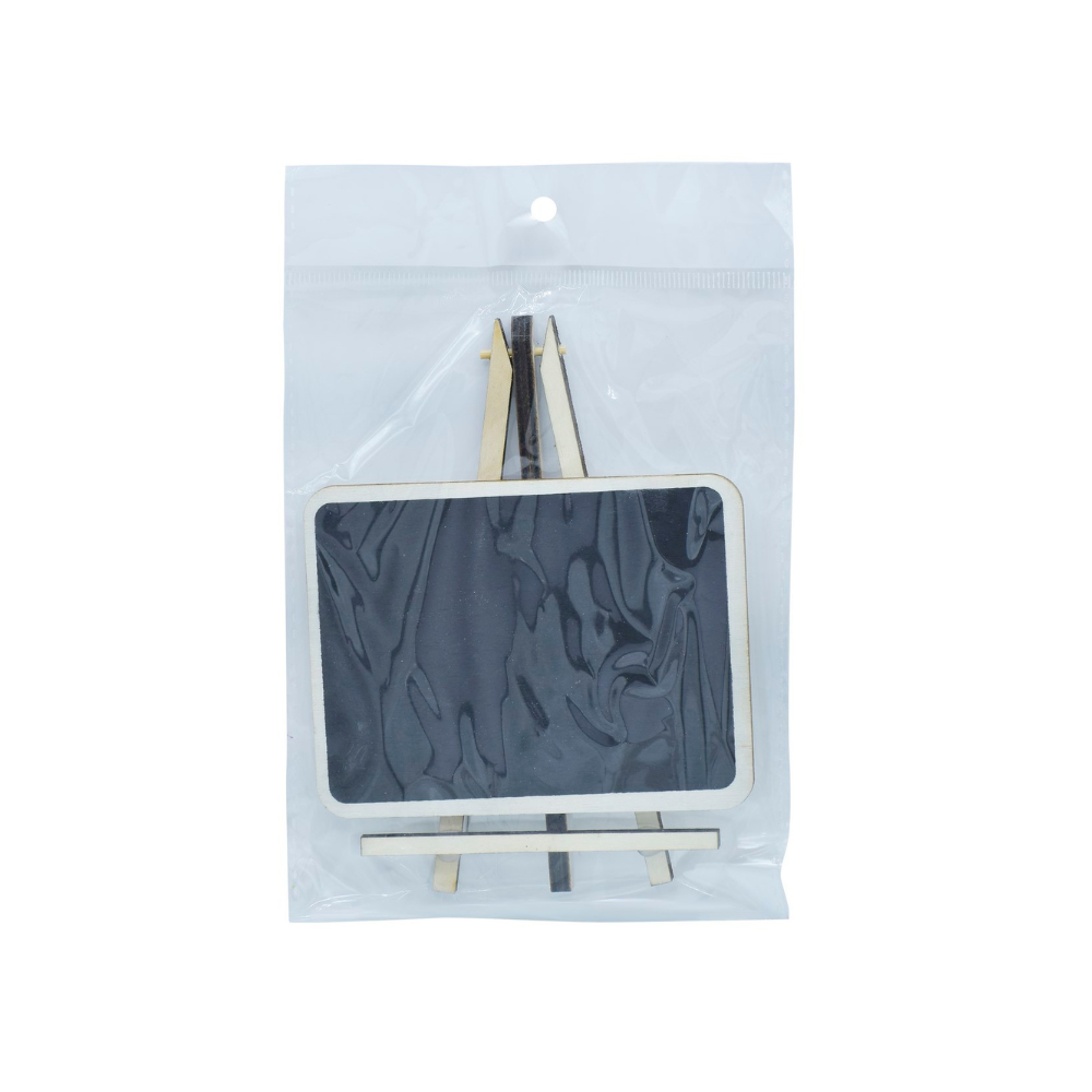 JAGS, Black Board with Easel - Mini | Rectangle | Medium.