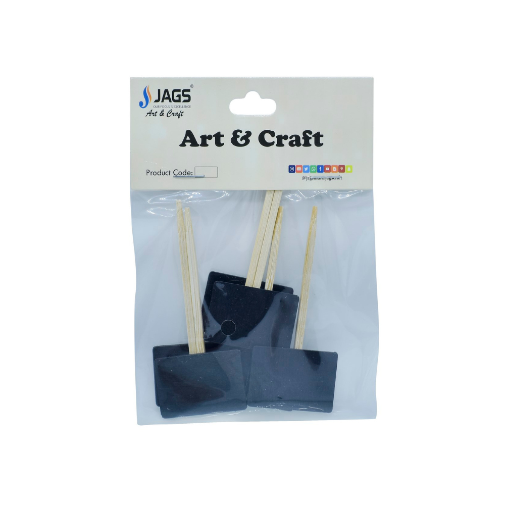 JAGS, Black Board - Small | Wooden | 6 pcs.
