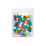 JAGS, Pom Pom Ball - Craft | Big | 10 pcs | 4 cm.