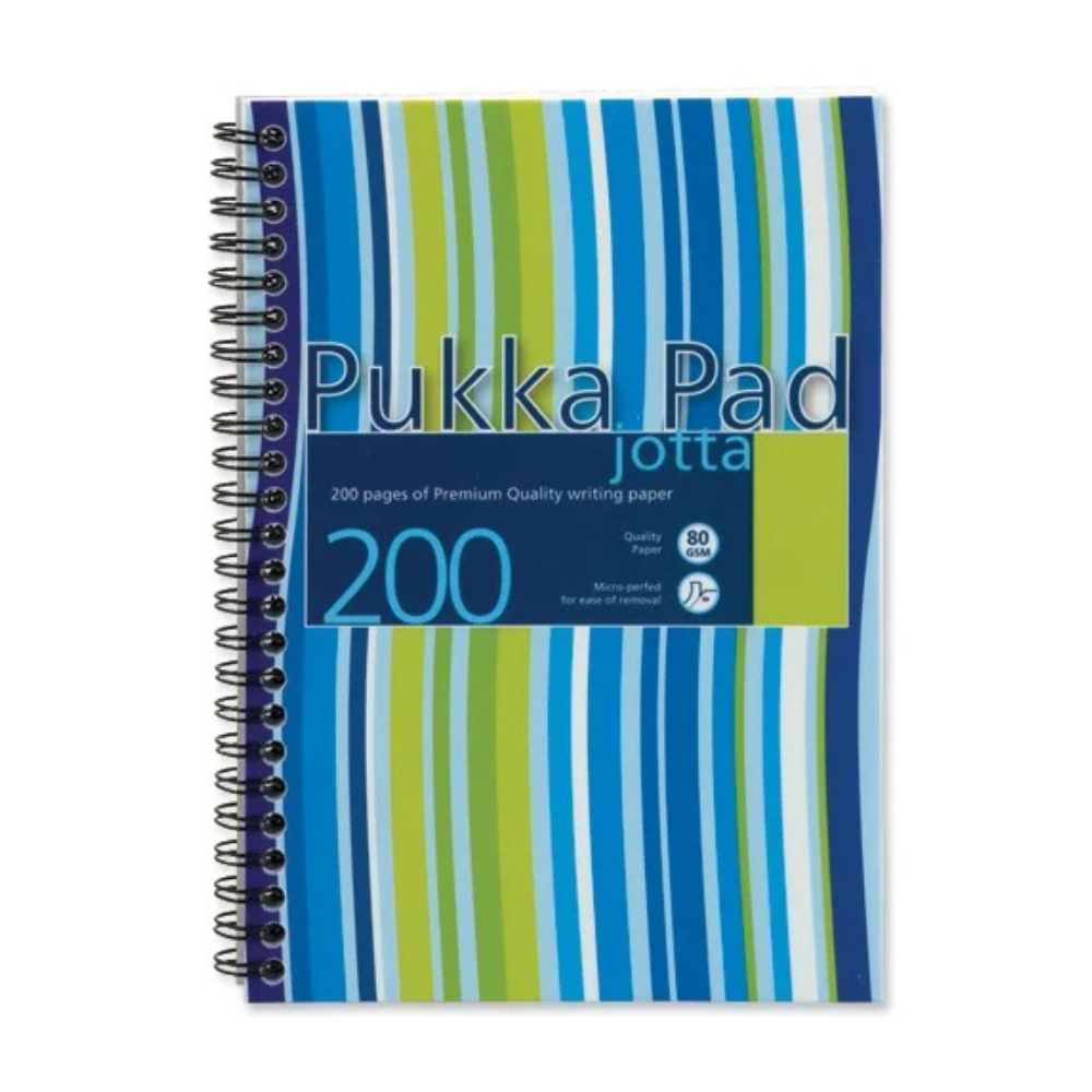 Pukka Pad Jotta notitieboek spiraalgebonden kunststof geperforeerd Pukka Pad Jotta notitieboek spiraalgebonden kunststof geperforeerd