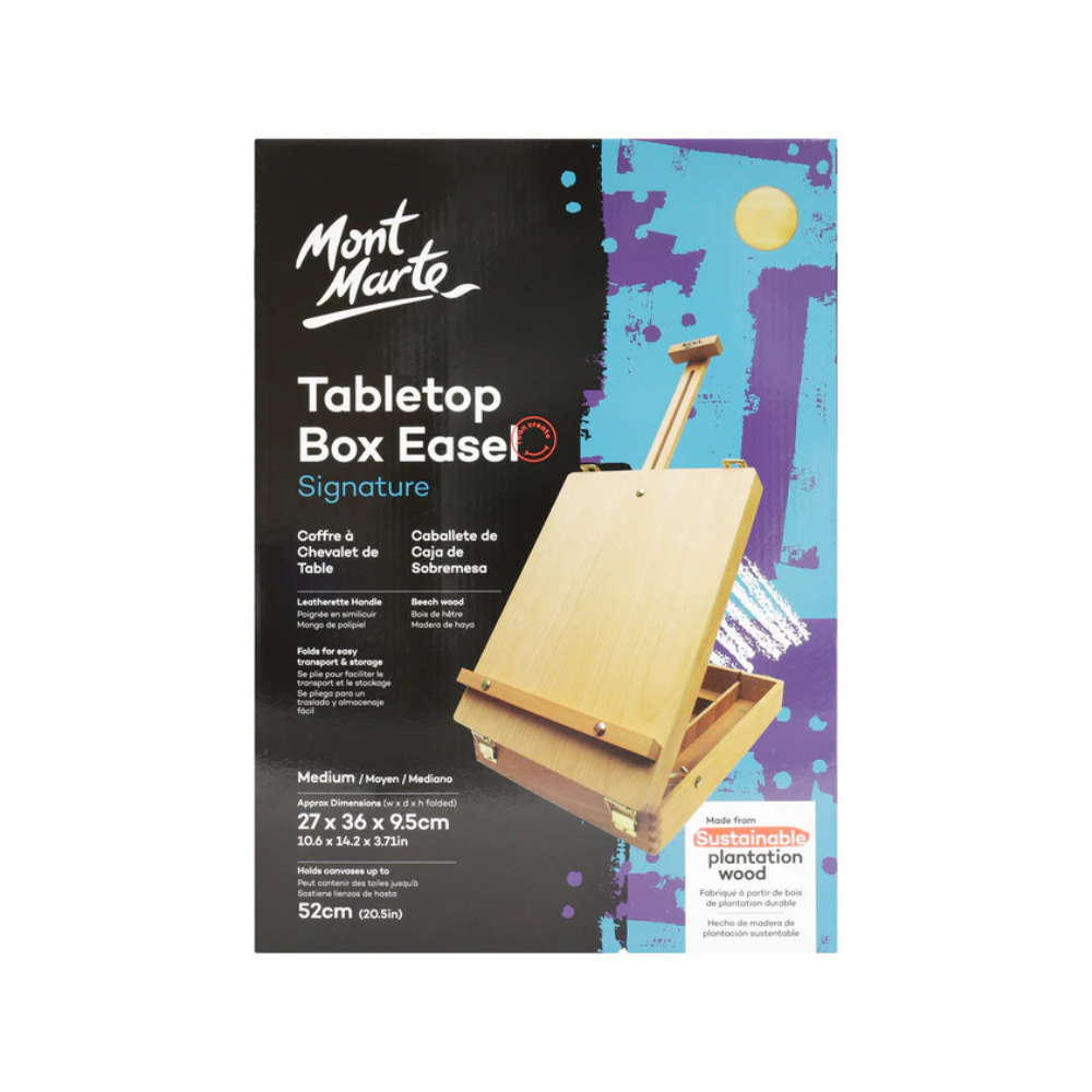 MONT MARTE, Tabletop Box Easel - Signature | Medium.