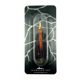 SUBMARINE, Ball Pen - Citrino | Coffee | Gold Trim.