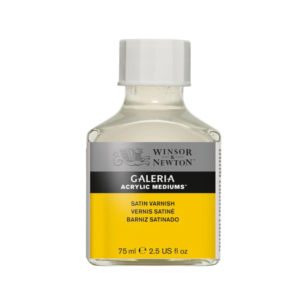 WINSOR & NEWTON, Satin Varnish - Galeria Acrylic Medium | 75 ml.