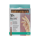 MONT MARTE, Pastel Pencils | Signature | Skin Tints | 12pc.