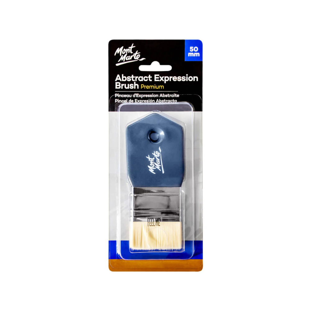 MONT MARTE, Brush - Premium | Abstract Expression | 50mm.