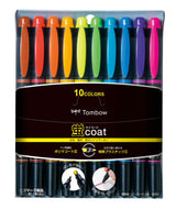 TOMBOW, Highlighter Pen - MONO EDGE | TWIN TIP | Set of 10.