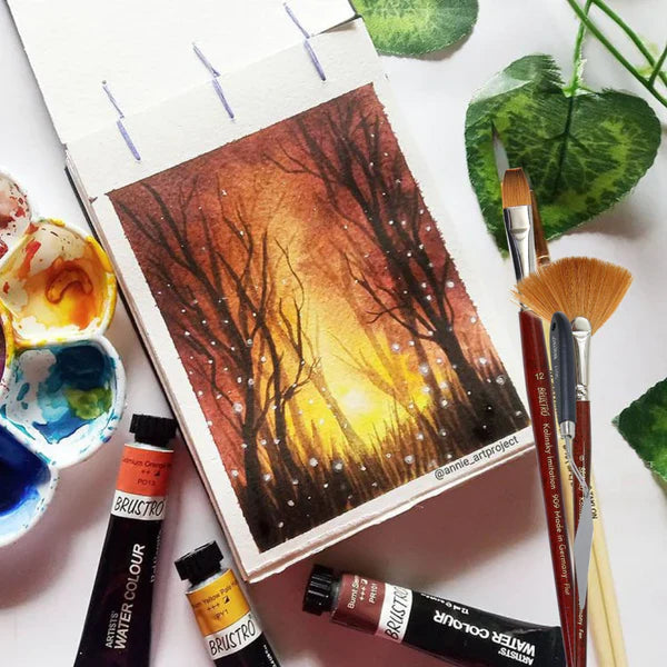 BRUSTRO, Water Colour - Artists | 12pc | 12 ml.