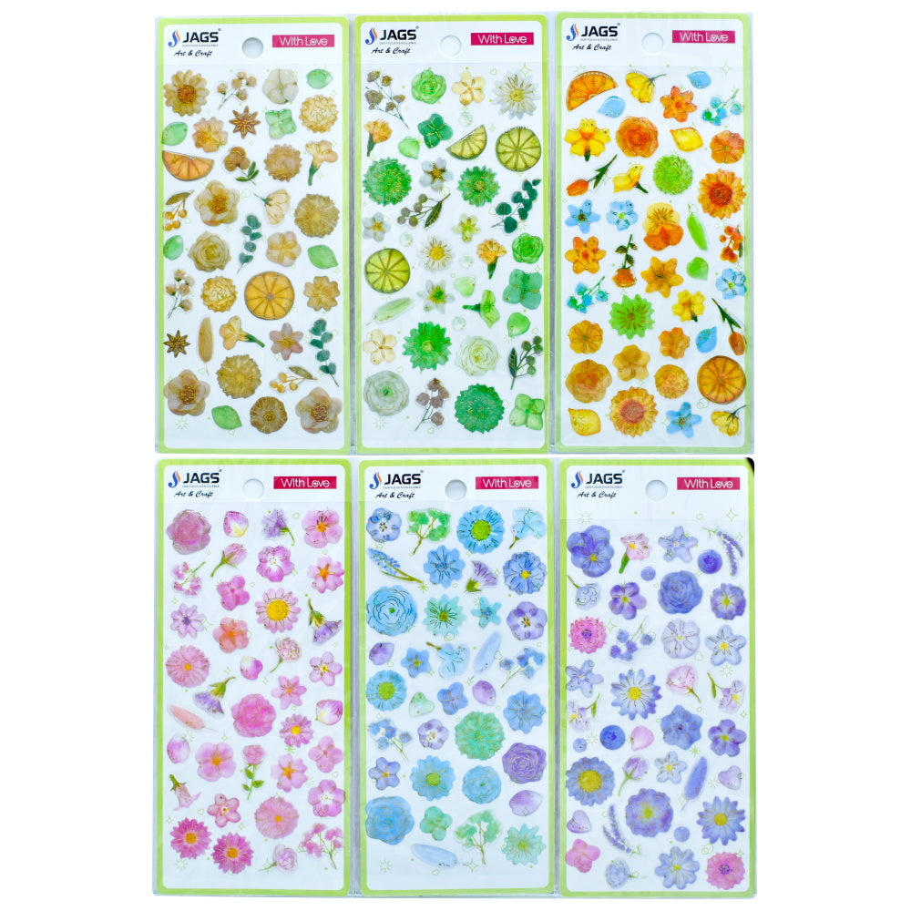 JAGS, Stickers - Love Flower.