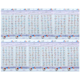 JAGS, Gem Stone Stickers - Flower | Multicolour.