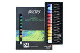 BRUSTRO, Acrylic Colour - Artists | 24shades | 12 ml.