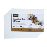 BRUSTRO, Alcohol Ink Paper - Artist A4 | 18 Sheets | 234 gsm.