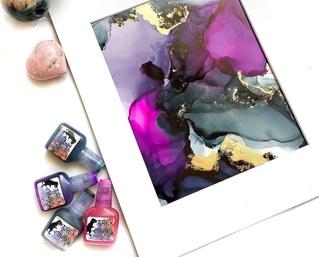 Alcohol Ink Paper - Artist A3 | 9 Sheets | 234 gsm.