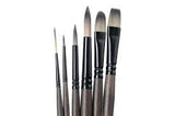 BRUSTRO, Aqua Strokes Brushes - Artists | Pack Of 6.