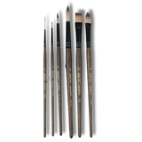 BRUSTRO, Aqua Strokes Brushes - Artists | Pack Of 6.