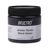 BRUSTRO, Studio Black Gesso - Artists | 220 ml.