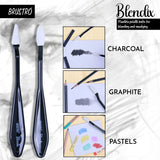 BRUSTRO, Blendix Palette Knife | Set Of 2.