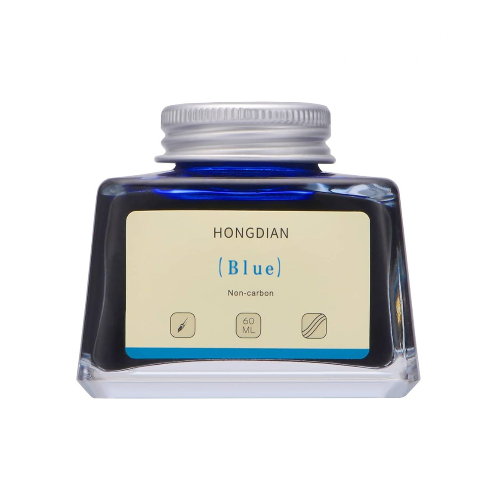 HONGDIAN, Ink Bottle - Non Carbon | BLUE | 60 mL.