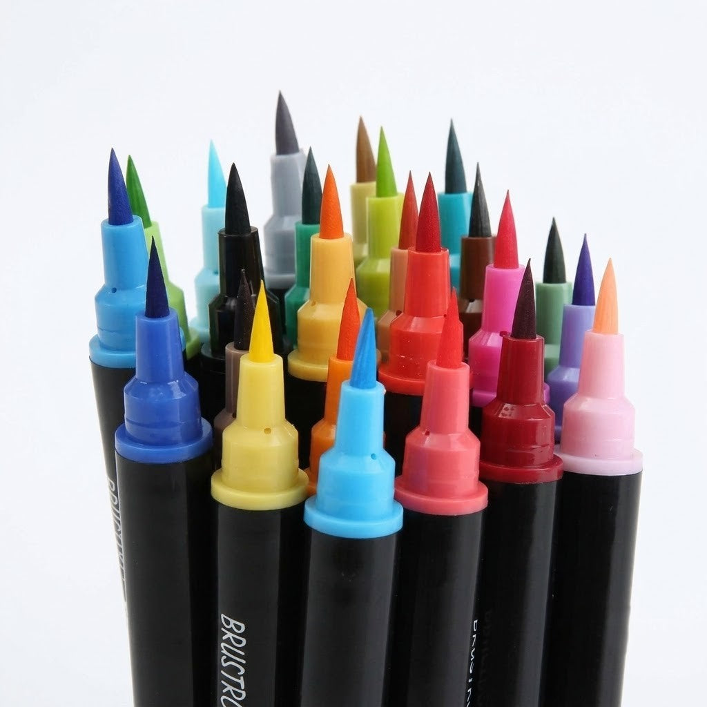 BRUSTRO, Brush Pen - AQUARELLE | Set of 24.