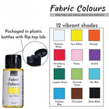BRUSTRO, Fabric Colours |30 ml | Set of 12.