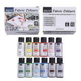 BRUSTRO, Fabric Colours |30 ml | Set of 12.