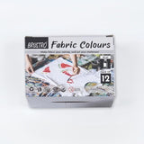 BRUSTRO, Fabric Colours |30 ml | Set of 12.