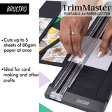 BRUSTRO, Paper Cutter - Trim Master | Portable | A4.