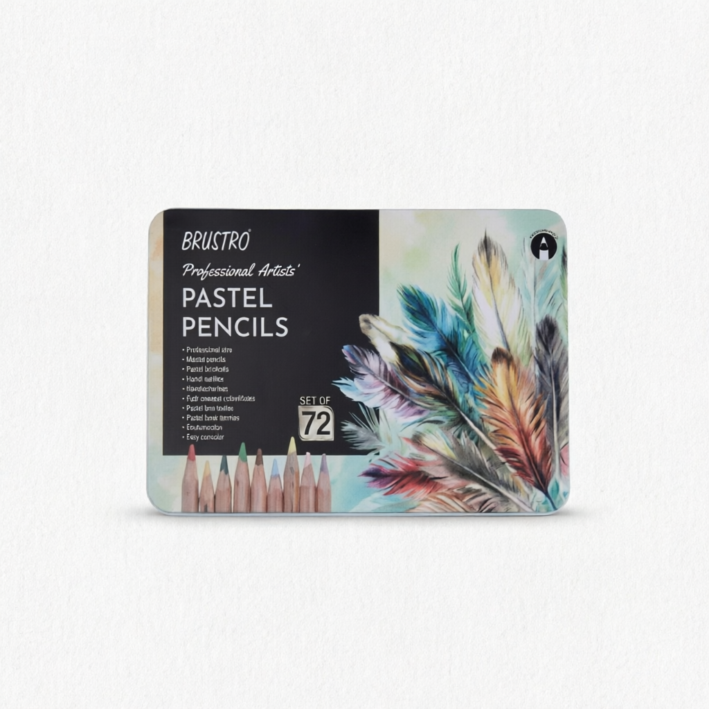 BRUSTRO, Pastel Pencils | Professional Artists | Set of 72.
