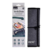 BRUSTRO, Paint Brush - Artists I VERDESTROKE | Hog Hair | Set of 12.