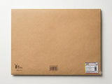 TRIO, KRAFT Button Folder | Brown | FC.