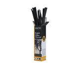 BRUSTRO, Charcoal Stick - English Willow | 15 Assorted Sticks.