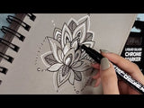 BRUSTRO, Chrome Marker, Liquid Silver | 1.0 mm.