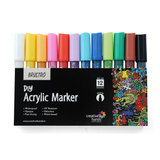 BRUSTRO, Acrylic Marker | DIY | 12pc.