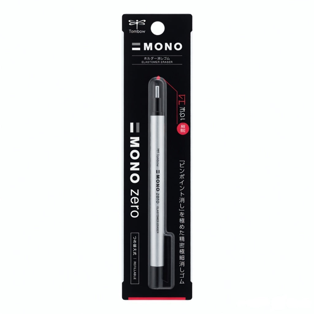 TOMBOW, Eraser - MONO Zero | Grey | Round | 2.3mm.